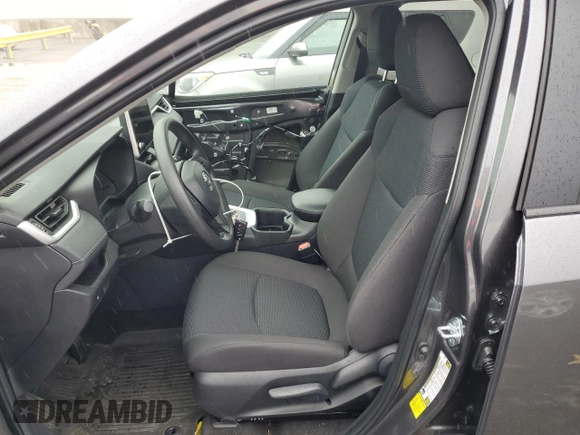 2024 Toyota RAV4 LE with VIN 2T3F1RFV3RC474128, listed as a Copart auction lot 55772125 with 7,722 mi miles and Salvage title. Bid and sale history available at DreamBid. Image 7.