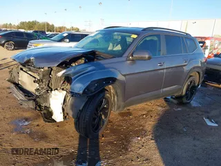 2023 Volkswagen Atlas SE with VIN 1V2WP2CA7PC549921, listed as a IAAI auction lot 41254273 with 87,540 mi miles and . Bid and sale history available at DreamBid. Image 21.