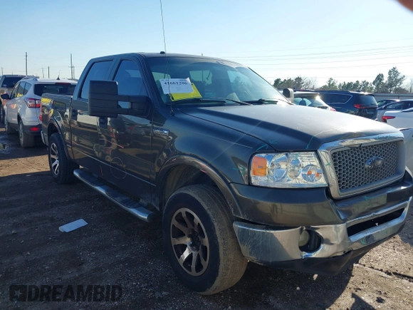 2008 Ford F-150 XLT z VIN 1FTPW12V18KB96106, wystawiony jako IAAI lot #41661206 z przebiegiem 251 729 mil mil oraz . Historia ofert i sprzedaży dostępna na DreamBid. Obrazek 1.