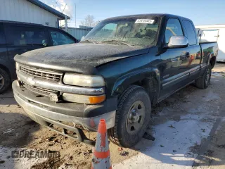 2002 Chevrolet Silverado 1500 LS with VIN 2GCEK19V221150025, listed as a Copart auction lot 41816045 with 246,070 mi miles and Salvage Title. Bid and sale history available at DreamBid. Image 1.