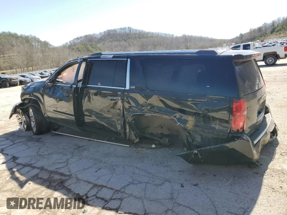 2016 Chevrolet Suburban LTZ with VIN 1GNSKJKC8GR288248, listed as a Copart auction lot 49690715 with Not Provided miles and Salvage Title. Bid and sale history available at DreamBid. Image 2.