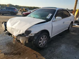 1999 Honda Accord EX z VIN 1HGCG5651XA002743, wystawiony jako Copart lot #75605444 z przebiegiem Nie podano mil oraz Szkoda całkowita • Salvage title. Historia ofert i sprzedaży dostępna na DreamBid. Obrazek 1.