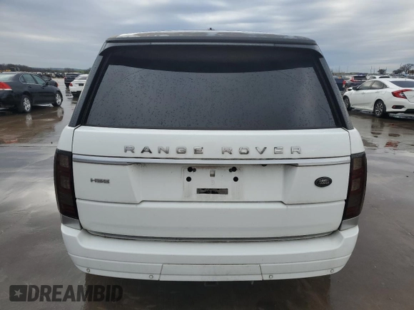 2013 Land Rover Range Rover HSE with VIN SALGS2DF9DA107124, listed as a Copart auction lot 43212385 with 115,923 mi miles and Clean title. Bid and sale history available at DreamBid. Image 6.