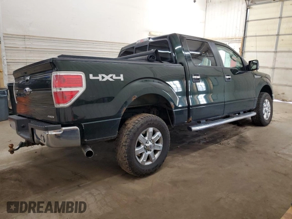 2014 Ford F-150 XL with VIN 1FTFW1EF4EKE00926, listed as a Copart auction lot 54425475 with 153,163 mi miles and Salvage Title. Bid and sale history available at carsss.com. Image 3.