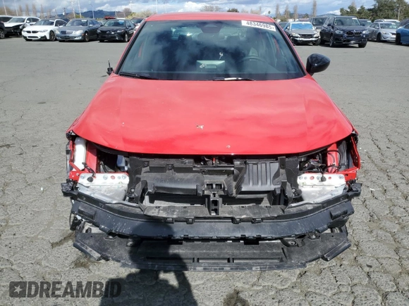 2024 Honda Civic Sedan Sport with VIN 2HGFE2F58RH547070, listed as a Copart auction lot 48346985 with 17,025 mi miles and Salvage Title. Bid and sale history available at carsss.com. Image 5.