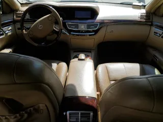 2007 Mercedes-Benz S 5.5L V8 with VIN WDDNG71X87A042271, listed as a Copart auction lot 48587015 with 110,222 mi miles and Salvage Title. Bid and sale history available at carsss.com. Image 8.