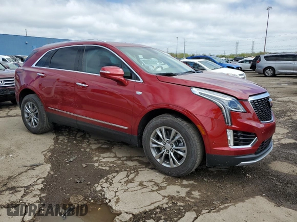 2023 Cadillac XT5 FWD Premium Luxury z VIN 1GYKNCRS5PZ173528, wystawiony jako Copart lot #55805605 z przebiegiem 7 789 mil mil oraz Szkoda całkowita • Salvage title. Historia ofert i sprzedaży dostępna na DreamBid. Obrazek 4.