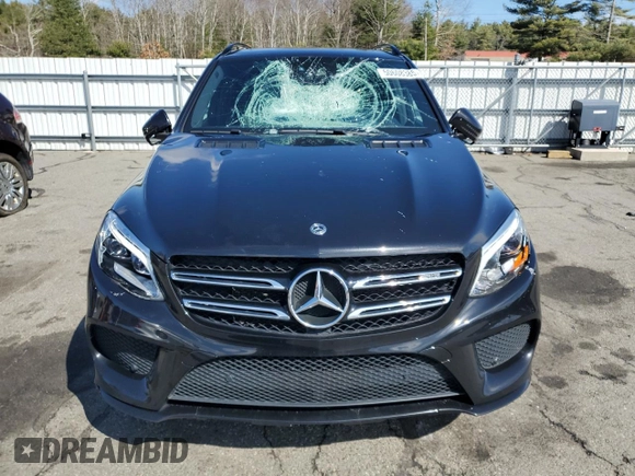 2018 Mercedes-Benz GLE 43 AMG with VIN 4JGDA6EB4JB105461, listed as a Copart auction lot 50608075 with 103,309 mi miles and Salvage title. Bid and sale history available at DreamBid. Image 5.