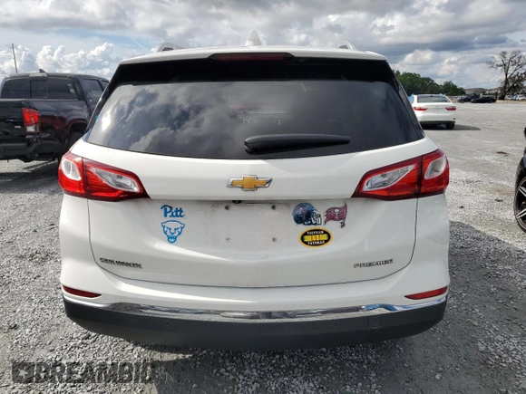 2020 Chevrolet Equinox Premier z VIN 3GNAXNEV8LS732026, wystawiony jako Copart lot #56338425 z przebiegiem 67 904 mil mil oraz Nie do naprawy • Non repairable. Historia ofert i sprzedaży dostępna na DreamBid. Obrazek 6.