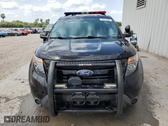 2015 Ford Police Interceptor Utility z VIN 1FM5K8AR6FGC26969, wystawiony jako Copart lot #55616395 z przebiegiem 188 567 mil mil oraz Czysty tytuł • Clean title. Historia ofert i sprzedaży dostępna na DreamBid. Obrazek 5.