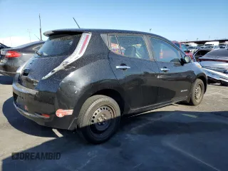 2015 Nissan LEAF SV with VIN 1N4AZ0CP8FC306783, listed as a Copart auction lot 64526223 with 83,572 mi miles. Bid and sale history available at carsss.com. Image 3.