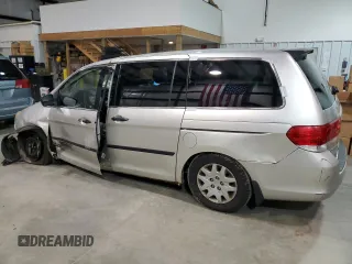 2008 Honda Odyssey LX with VIN 5FNRL38238B082891, listed as a Copart auction lot 51095415 with 155,390 mi miles and Clean Title. Bid and sale history available at carsss.com. Image 2.