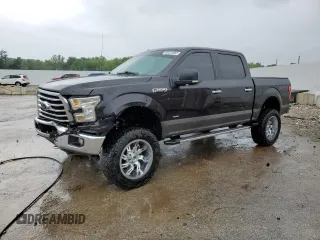 2015 Ford F-150 XLT with VIN 1FTEW1EG9FKE09398, listed as a Copart auction lot 60234065 with 128,317 mi miles and Salvage title. Bid and sale history available at DreamBid. Image 1.