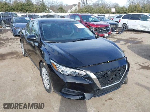 2021 Nissan Sentra S with VIN 3N1AB8BV7MY325622, listed as a IAAI auction lot 41429430 with 50,521 mi miles and . Bid and sale history available at DreamBid. Image 1.