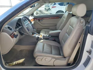 2004 Audi A4 3.0L with VIN WAUDT48H14K011915, listed as a Copart auction lot 45572975 with 128,648 mi miles and Salvage Title. Bid and sale history available at carsss.com. Image 7.