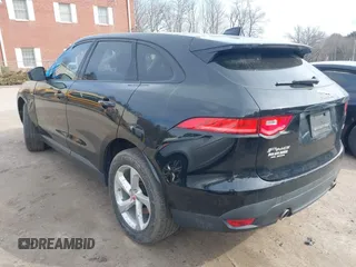 2018 Jaguar F-Pace 30t Premium with VIN SADCJ2GX9JA237496, listed as a IAAI auction lot 41672620 with 80,061 mi miles and . Bid and sale history available at DreamBid. Image 3.