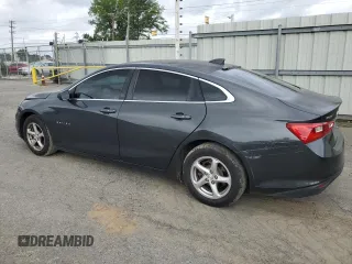 2017 Chevrolet Malibu LS with VIN 1G1ZB5ST5HF102580, listed as a Copart auction lot 53955965 with 190,408 mi miles and Salvage Title. Bid and sale history available at DreamBid. Image 2.