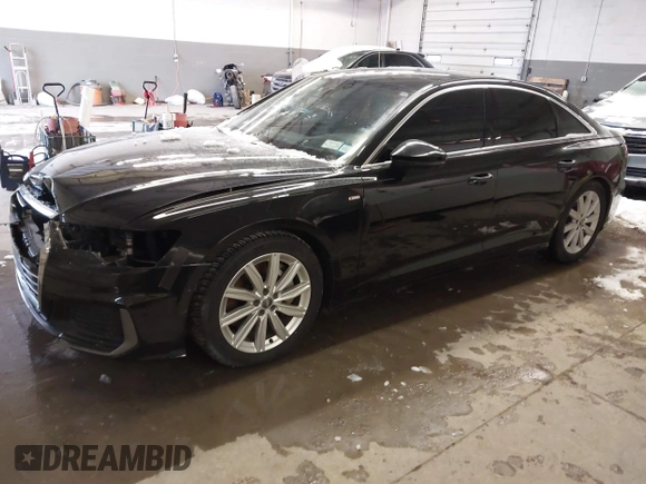 2019 Audi A6 Prestige with VIN WAUM2AF23KN023351, listed as a IAAI auction lot 41375059 with 76,735 mi miles. Bid and sale history available at carsss.com. Image 17.