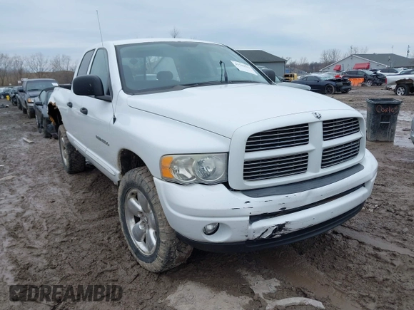 2004 Dodge 1500 SLT with VIN 1D7HU18N24S661588, listed as a IAAI auction lot 41703513 with 200,890 mi miles and . Bid and sale history available at carsss.com. Image 1.