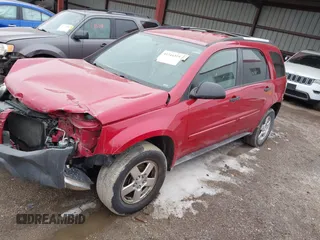 2005 Chevrolet Equinox LS with VIN 2CNDL23F656022549, listed as a IAAI auction lot 41744319 with 151,935 mi miles. Bid and sale history available at carsss.com. Image 2.