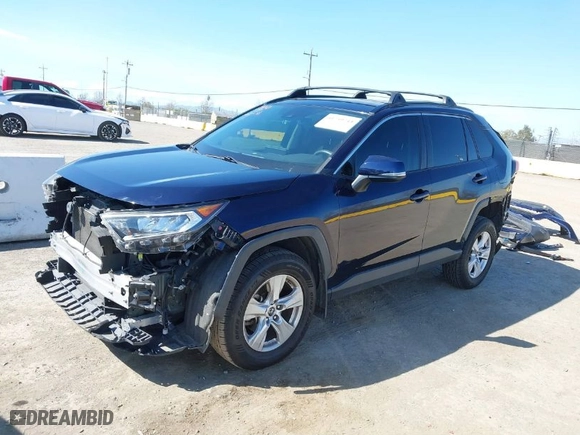2019 Toyota RAV4 XLE with VIN JTMW1RFVXKD026180, listed as a IAAI auction lot 41759744 with 66,025 mi miles. Bid and sale history available at carsss.com. Image 2.