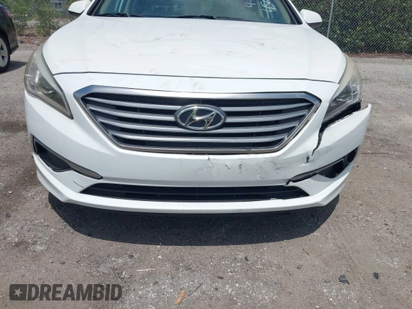 2017 Hyundai Sonata 2.4L with VIN 5NPE24AF2HH544508, listed as a IAAI auction lot 41962118 with 35,606 mi miles and . Bid and sale history available at carsss.com. Image 6.