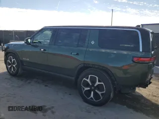 2024 Rivian R1S Adventure with VIN 7PDSGCBA5RN042135, listed as a Copart auction lot 42229865 with 107 mi miles and Salvage Title. Bid and sale history available at carsss.com. Image 2.