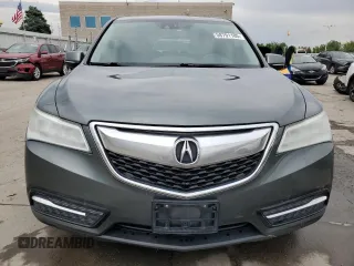 2014 Acura MDX Technology with VIN 5FRYD4H48EB027573, listed as a Copart auction lot 58791185 with 172,694 mi miles and Salvage title. Bid and sale history available at DreamBid. Image 5.