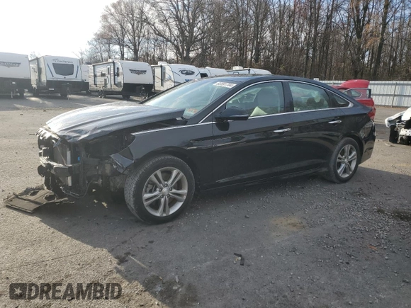 2018 Hyundai Sonata Limited with VIN 5NPE34AFXJH615165, listed as a Copart auction lot 83591704 with 84,567 mi miles and Salvage Title. Bid and sale history available at DreamBid. Image 1.