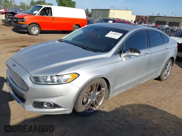2013 Ford Fusion Titanium with VIN 3FA6P0K92DR200035, listed as a IAAI auction lot 42798129 with 242,831 mi miles and . Bid and sale history available at DreamBid. Image 2.