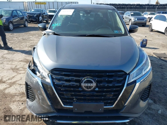 2023 Nissan Kicks S with VIN 3N1CP5BV3PL533670, listed as a IAAI auction lot 41652382 with 61,277 mi miles. Bid and sale history available at carsss.com. Image 12.