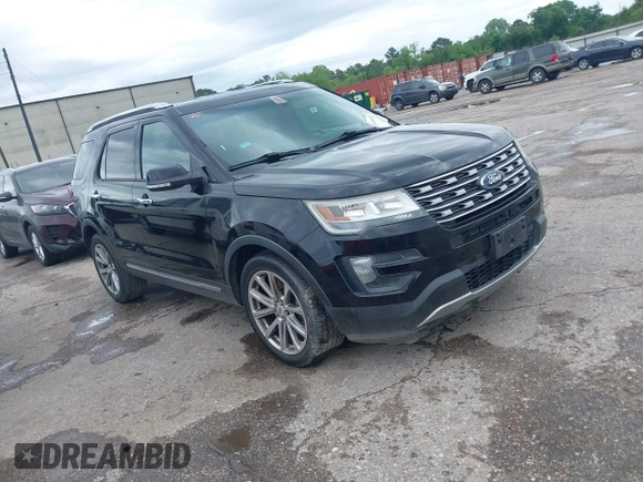 2016 Ford Explorer Limited with VIN 1FM5K7F81GGA26772, listed as a IAAI auction lot 41995158 with 110,528 mi miles and . Bid and sale history available at DreamBid. Image 1.