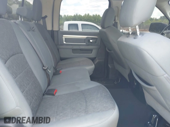 2018 Ram 1500 Big Horn with VIN 1C6RR7LT3JS349016, listed as a IAAI auction lot 39757175 with 91,710 mi miles. Bid and sale history available at carsss.com. Image 8.