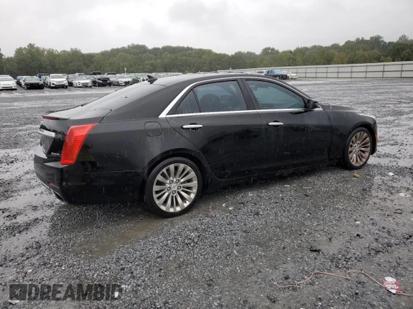 2014 Cadillac CTS Luxury RWD with VIN 1G6AR5SX4E0196780, listed as a Copart auction lot 68050504 with 83,140 mi miles and Salvage Title. Bid and sale history available at carsss.com. Image 3.