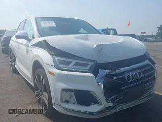 2018 Audi SQ5 Premium Plus with VIN WA1A4AFYXJ2061822, listed as a IAAI auction lot 42491226 with 122,635 mi miles and . Bid and sale history available at DreamBid. Image 1.