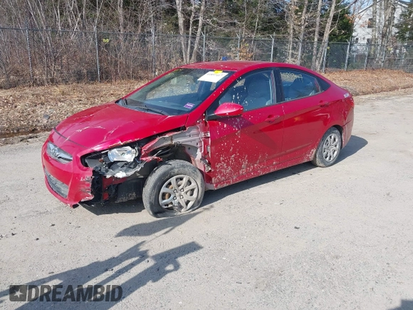 2014 Hyundai Accent GLS with VIN KMHCT4AE7EU675166, listed as a IAAI auction lot 41897417 with 164,738 mi miles and . Bid and sale history available at DreamBid. Image 2.