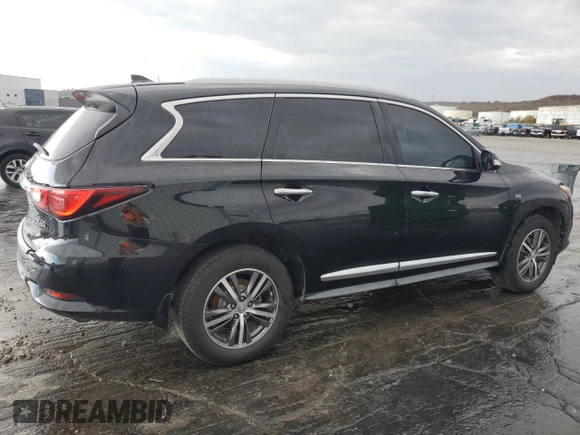 2017 Infiniti QX60 with VIN 5N1DL0MM8HC541499, listed as a Copart auction lot 79133544 with 112,333 mi miles and Salvage Title. Bid and sale history available at carsss.com. Image 3.