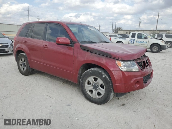 2011 Suzuki Grand Vitara Premium with VIN JS3TE0D25B4100604, listed as a Copart auction lot 78612164 with Not provided miles and Salvage title. Bid and sale history available at DreamBid. Image 4.