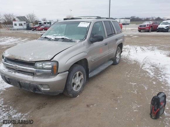 2003 Chevrolet TrailBlazer LS with VIN 1GNDT13S732161375, listed as a IAAI auction lot 41150223 with 267,258 mi miles. Bid and sale history available at carsss.com. Image 17.