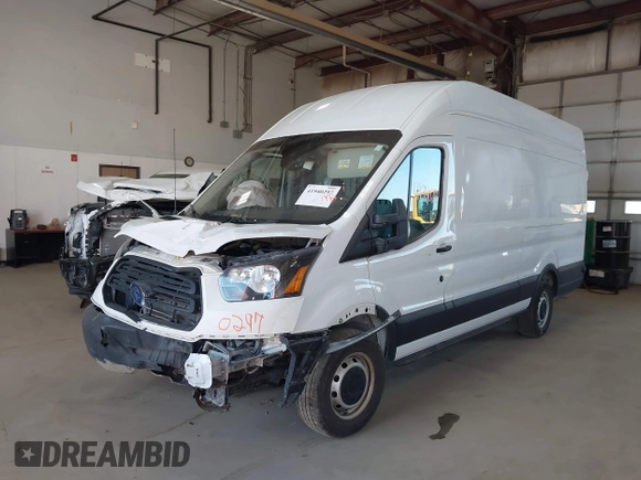 2019 Ford Transit Cargo with VIN 1FTBW3XG4KKA66859, listed as a IAAI auction lot 41940297 with 175,609 mi miles. Bid and sale history available at carsss.com. Image 19.