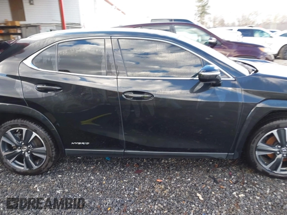 2021 Lexus UX 250h with VIN JTHX9JBHXM2042844, listed as a IAAI auction lot 41213573 with 31,650 mi miles and . Bid and sale history available at DreamBid. Image 13.