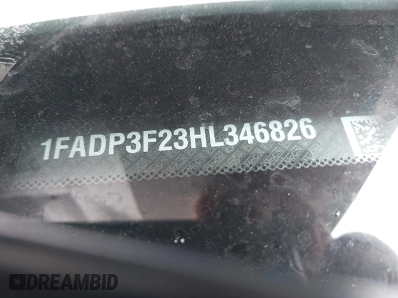2017 Ford Focus SE с VIN 1FADP3F23HL346826, выставлен на аукционе IAAI как лот 42377224 с пробегом 30 658 миль миль и . История ставок и продаж доступна на DreamBid. Изображение 9.