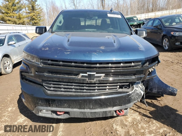 2021 Chevrolet Silverado 1500 LT Trail Boss with VIN 3GCPYFEL6MG166280, listed as a Copart auction lot 47566195 with 86,026 mi miles and Salvage Title. Bid and sale history available at DreamBid. Image 5.