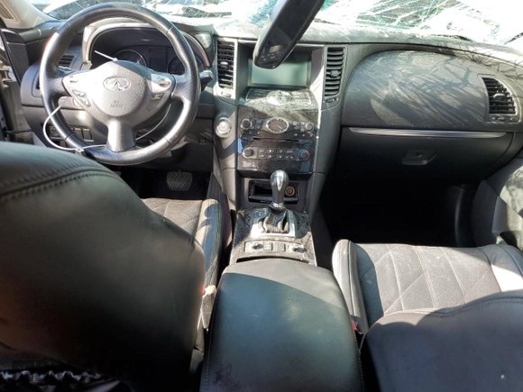 2010 Infiniti FX35 with VIN JN8AS1MU8AM800058, listed as a Copart auction lot 73958364 with 239,185 mi miles and Salvage Title. Bid and sale history available at carsss.com. Image 8.