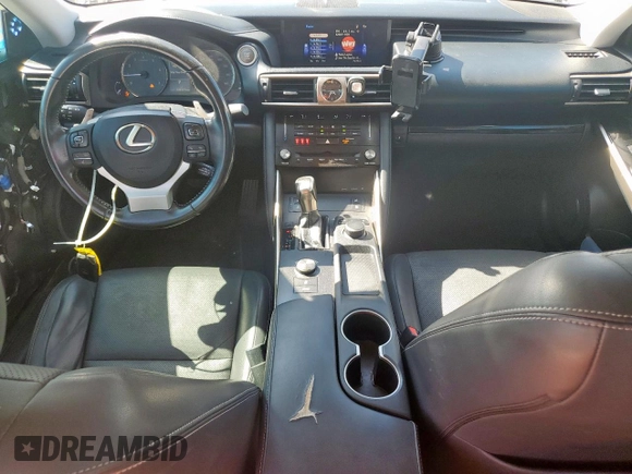 2017 Lexus IS 200t with VIN JTHBA1D24H5039369, listed as a Copart auction lot 62643755 with 135,171 mi miles and Salvage title. Bid and sale history available at DreamBid. Image 8.