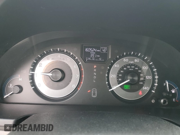 2011 Honda Odyssey EX-L with VIN 5FNRL5H67BB001266, listed as a Copart auction lot 48247265 with 160,524 mi miles and Salvage Title. Bid and sale history available at DreamBid. Image 9.
