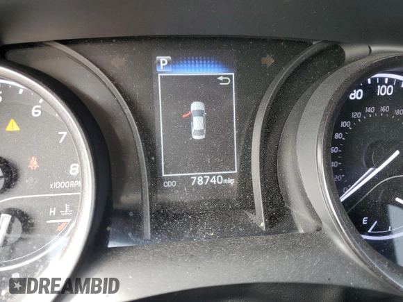 2022 Toyota Camry SE with VIN 4T1G11AK8NU656654, listed as a Copart auction lot 48165225 with 78,740 mi miles and Salvage Title. Bid and sale history available at DreamBid. Image 9.