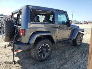 2014 Jeep Wrangler Rubicon with VIN 1C4BJWCG1EL168575, listed as a Copart auction lot 75095814 with 65,770 mi miles and Salvage title. Bid and sale history available at DreamBid. Image 3.
