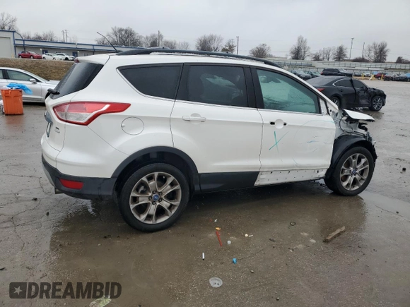 2013 Ford Escape SEL with VIN 1FMCU9HX9DUB17366, listed as a Copart auction lot 44166945 with 160,033 mi miles and Salvage Title. Bid and sale history available at carsss.com. Image 3.