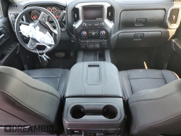 2022 Chevrolet Silverado 1500 LTZ with VIN 3GCUYGET9NG190955, listed as a Copart auction lot 75223464 with 19,225 mi miles and Salvage Title. Bid and sale history available at DreamBid. Image 8.
